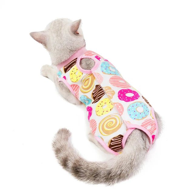Cat Weaning Cotton Sterilization and Surgery Recovery Clothes