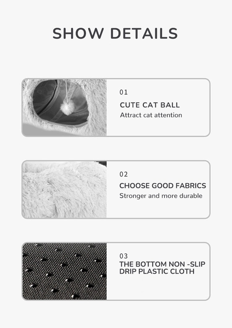 Cat Winter Donut Home