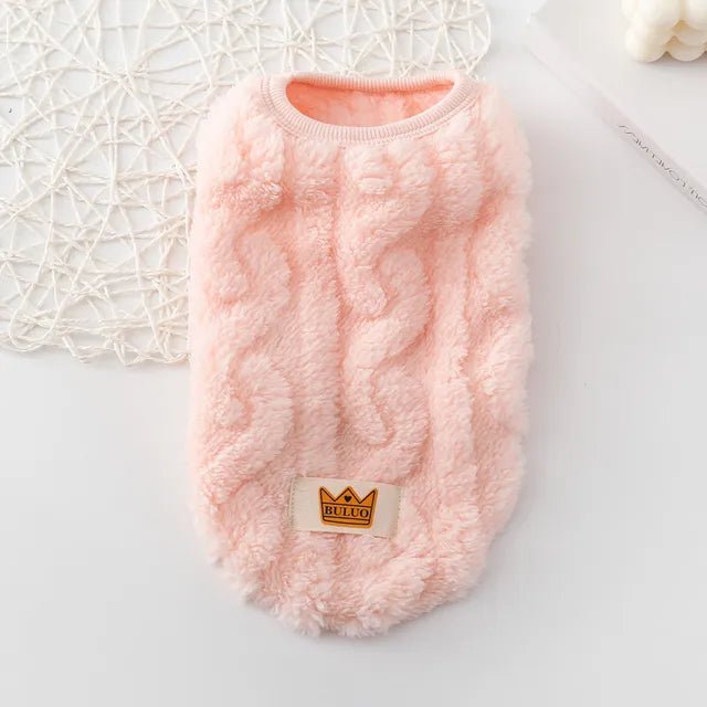 Cat Winter Fleece Cardigan Sweater