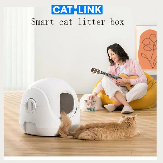 CatLink Automatic Self-Cleaning Litter Box with WiFi (Large Cats)