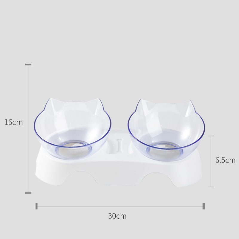 Cervical Spine Neck Guard Transparent Water & Food Bowls
