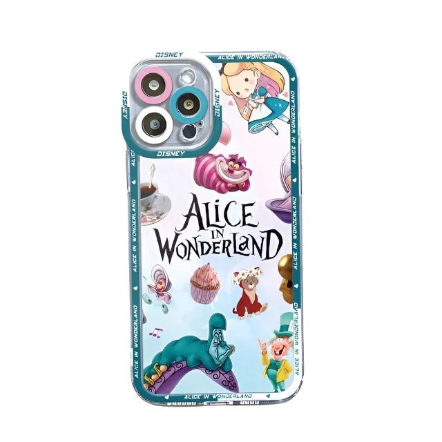 Cheshire Cat Alice in Wonderland Phone Case for Apple iPhone XR 13 Pro Max 8 12 Mini 11 Pro X XS SE 15 15 14 Plus 7 6s