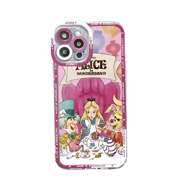 Cheshire Cat Alice in Wonderland Phone Case for Apple iPhone XR 13 Pro Max 8 12 Mini 11 Pro X XS SE 15 15 14 Plus 7 6s