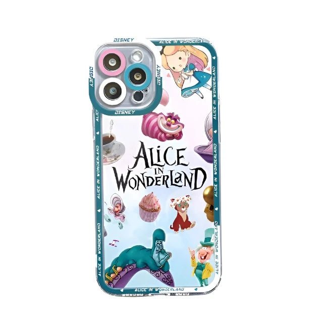 Cheshire Cat Alice in Wonderland Phone Case for Apple iPhone XR 13 Pro Max 8 12 Mini 11 Pro X XS SE 15 15 14 Plus 7 6s