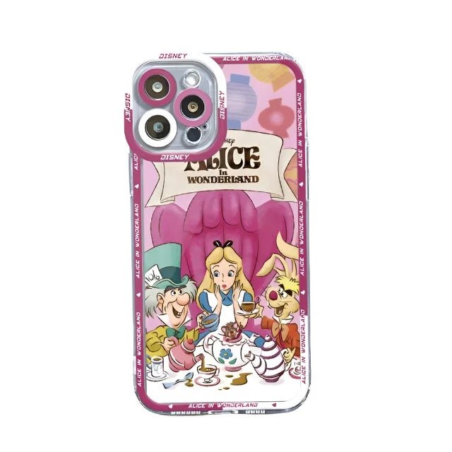 Cheshire Cat Alice in Wonderland Phone Case for Apple iPhone XR 13 Pro Max 8 12 Mini 11 Pro X XS SE 15 15 14 Plus 7 6s