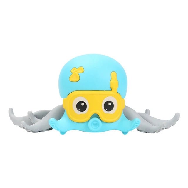 Clockwork Octopus Cat Toy for Land and Water