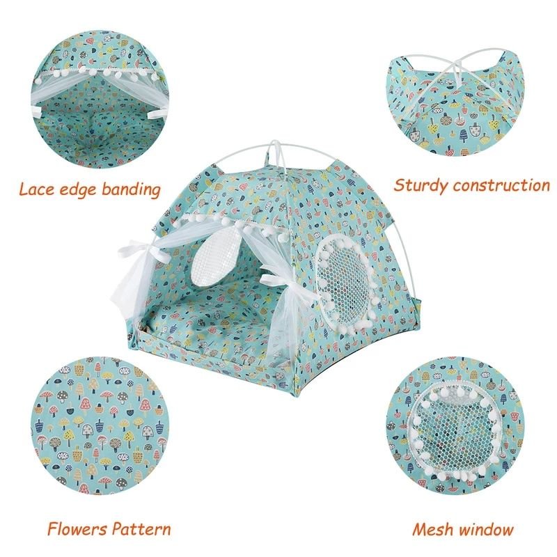Cute and Breathable Pet Tent