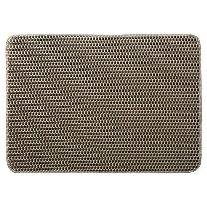 Double-Layer Non-Slip Waterproof Cat Litter Mat