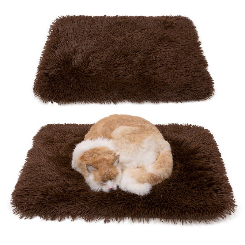 Dual-Use Plush Sleeping Mat