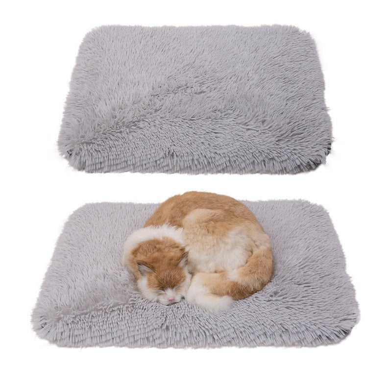 Dual-Use Plush Sleeping Mat
