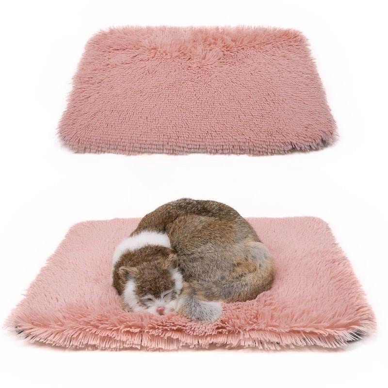 Dual-Use Plush Sleeping Mat