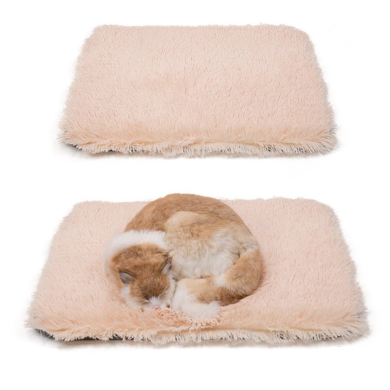 Dual-Use Plush Sleeping Mat