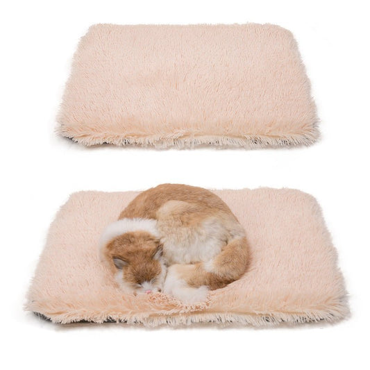 Dual-Use Plush Sleeping Mat