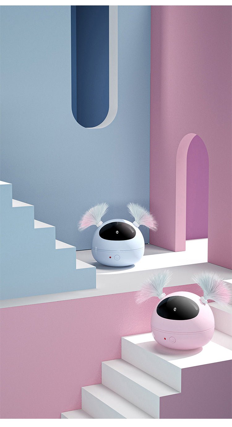 Electric Feather Infrared Laser Cat Toy