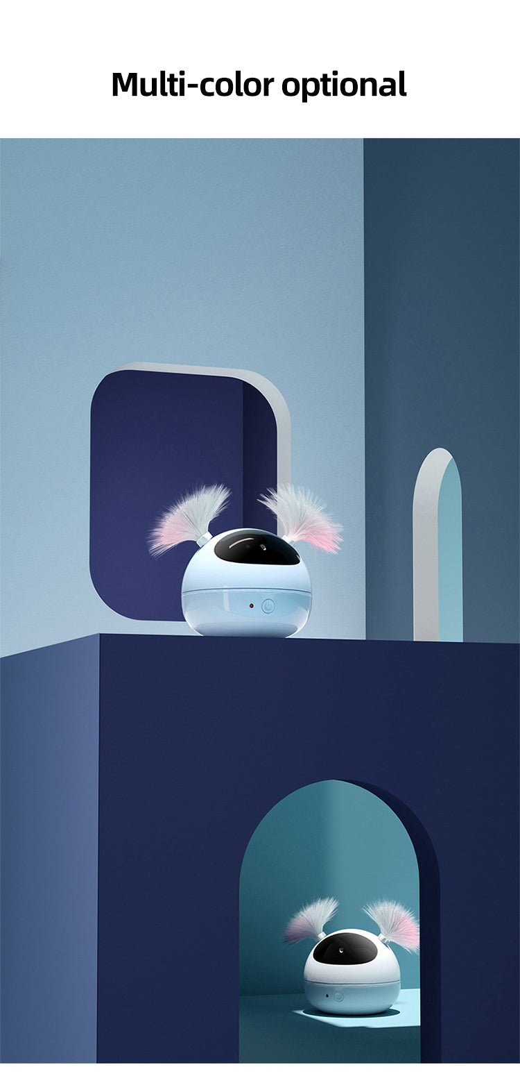 Electric Feather Infrared Laser Cat Toy