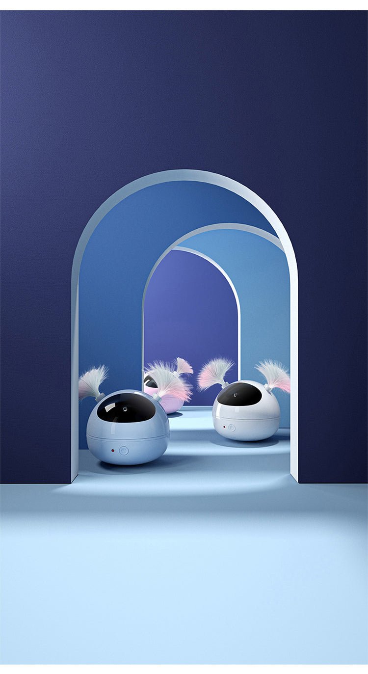 Electric Feather Infrared Laser Cat Toy