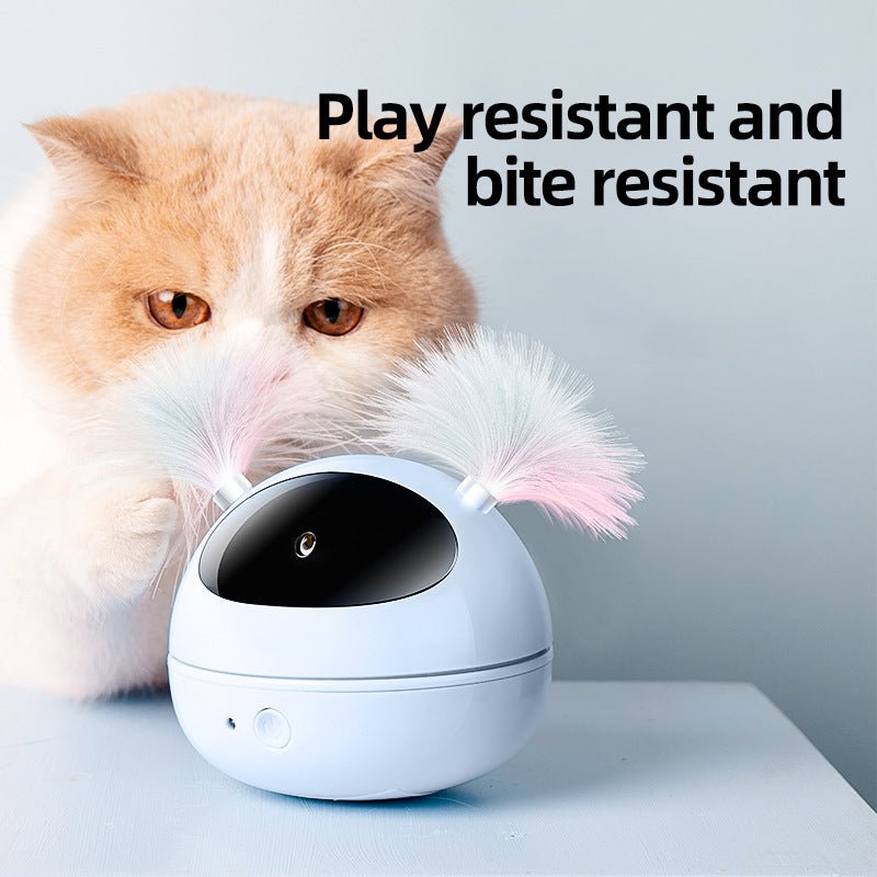 Electric Feather Infrared Laser Cat Toy