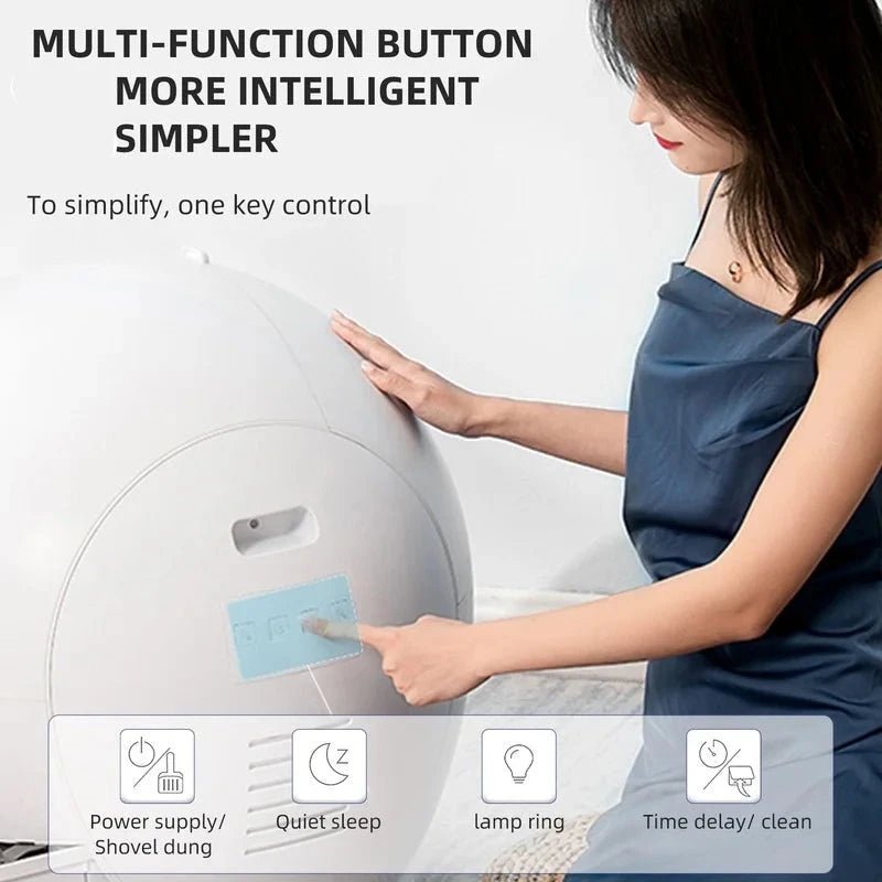 ELS PET Automatic Self-Cleaning Wi-Fi Smart Litter Box