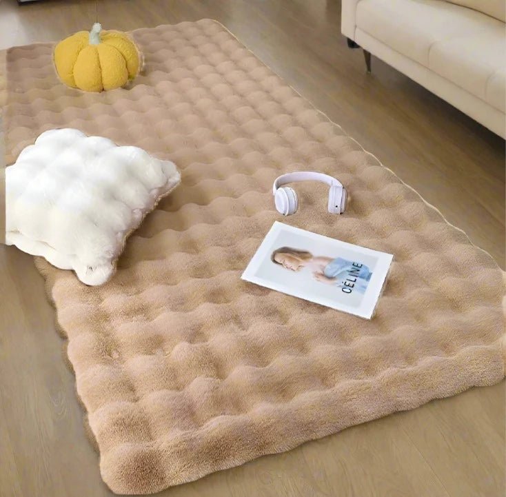 Faux Rabbit Hair Anti-Slip Fluffy Rug