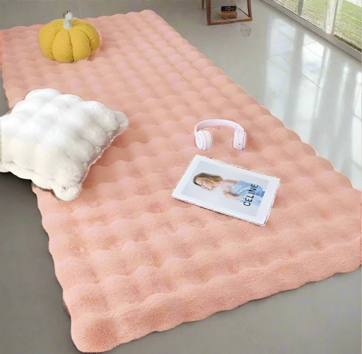 Faux Rabbit Hair Anti-Slip Fluffy Rug