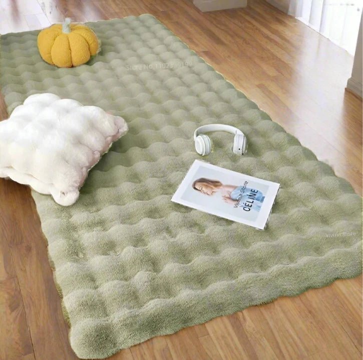 Faux Rabbit Hair Anti-Slip Fluffy Rug