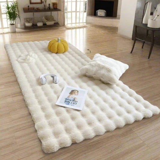 Faux Rabbit Hair Anti-Slip Fluffy Rug