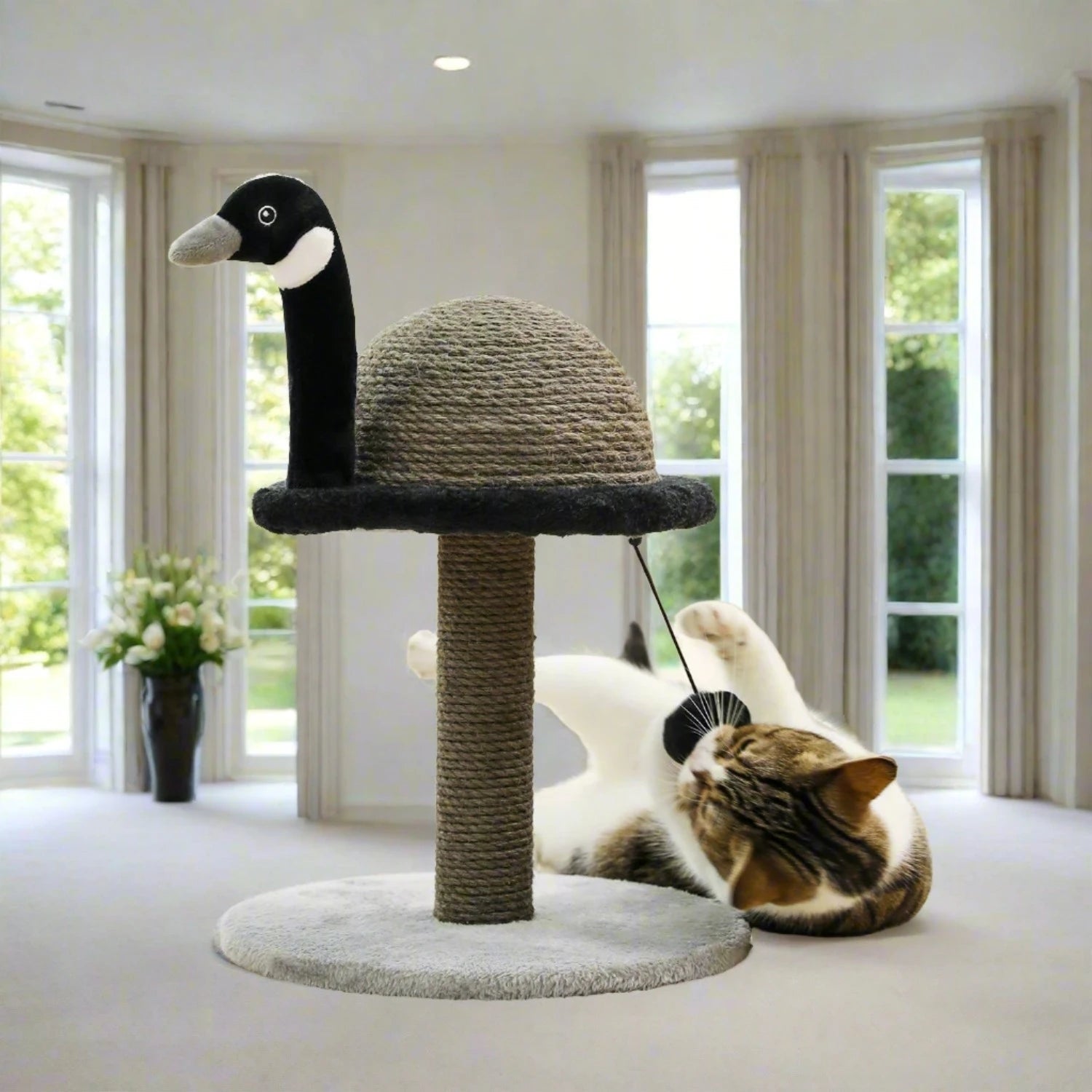 Flamingo & Swan Cat Scratching Posts