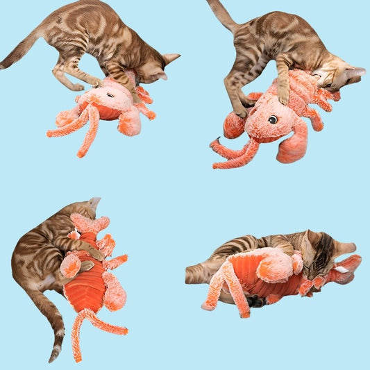 Floppy Lobster Interactive Cat Toy