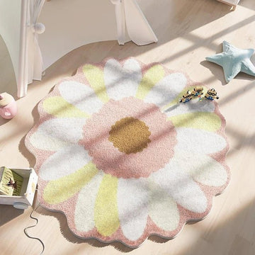 B7 flower rug