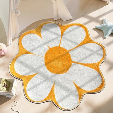 B9 flower rug