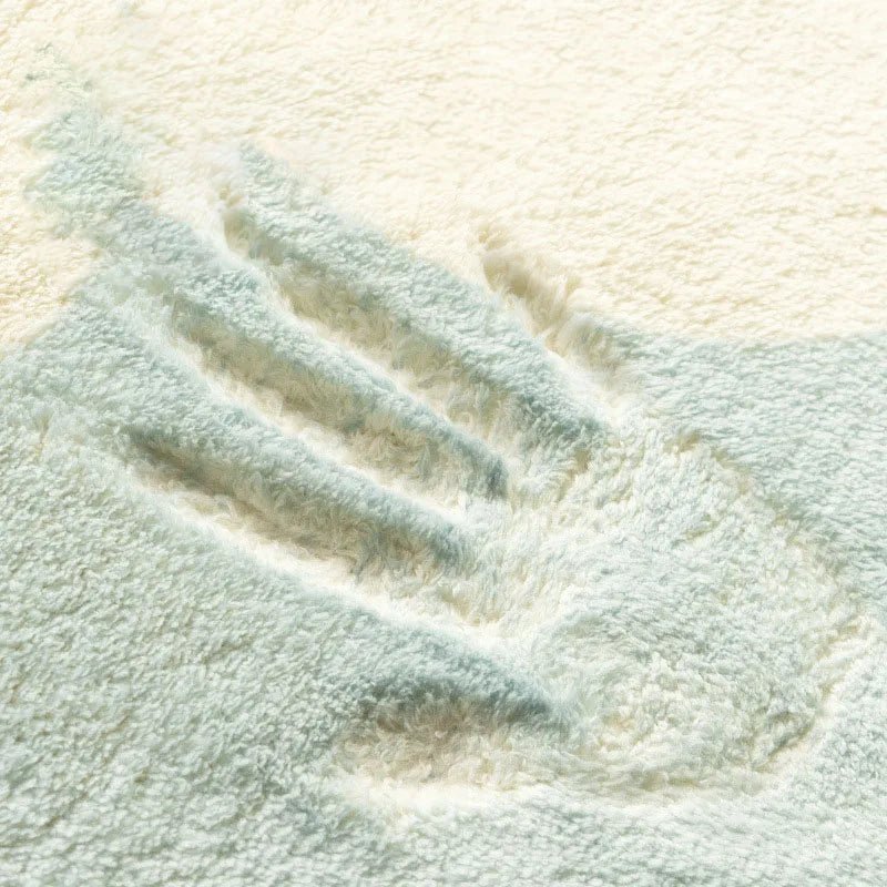 Flower Non-Slip Area Rug