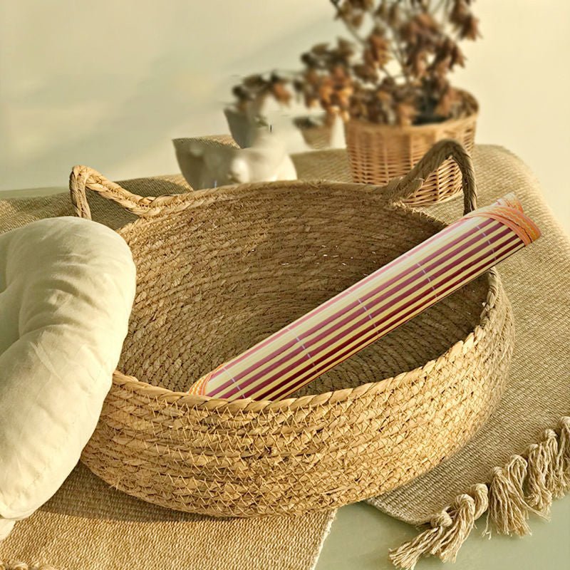 Four Seasons Rattan Soft Kneading Cat Bed