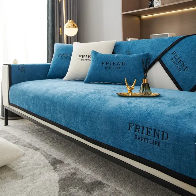 Friend Happy Life Luxury Sofa Cushion