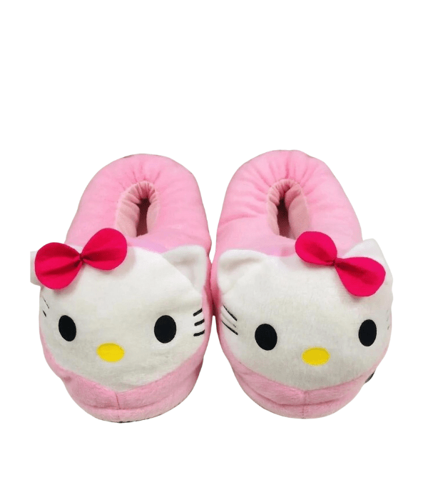 Ginormous Hello Kitty Head Winter Slippers for Women