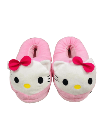Ginormous Hello Kitty Head Winter Slippers for Women