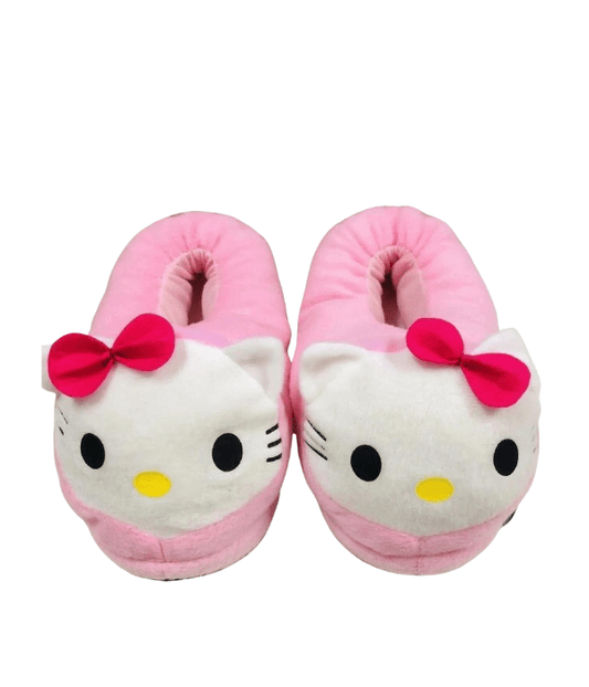 Ginormous Hello Kitty Head Winter Slippers for Women