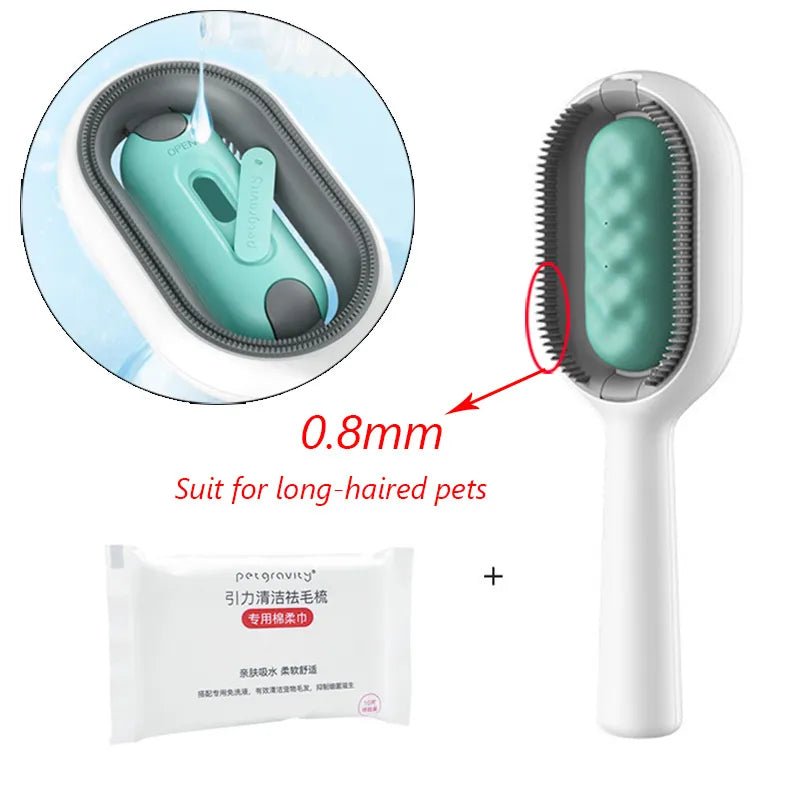Gravity Cat Cleaning Floating Hair Removal Comb by XLeiPet