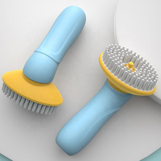 Handheld Massaging Pet Bath Brush