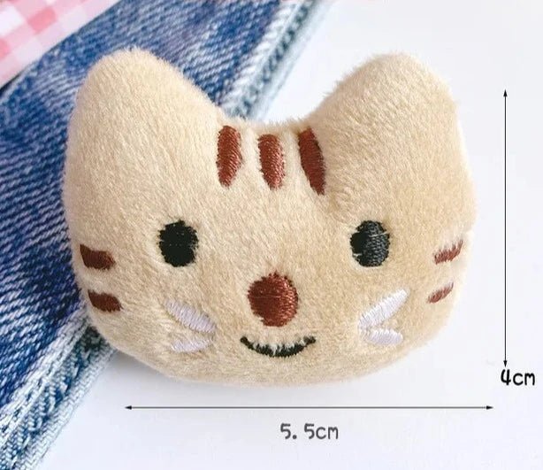 Handsewn Cute Cartoon Cat Treat Toys (w/ Dried Catnip)
