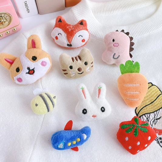 Handsewn Cute Cartoon Cat Treat Toys (w/ Dried Catnip)