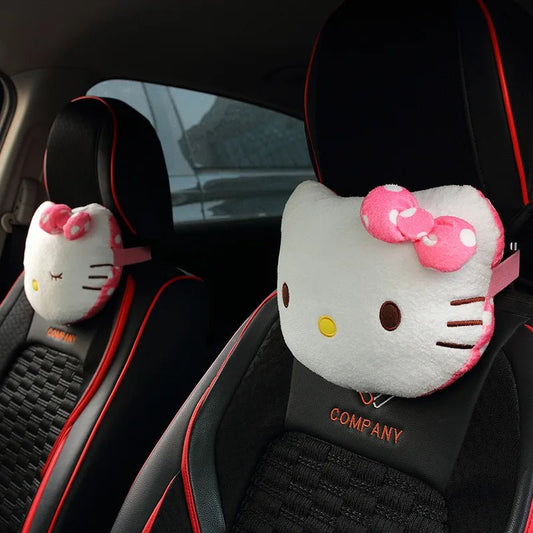 Hello Kitty Cute Car Neck Pillow