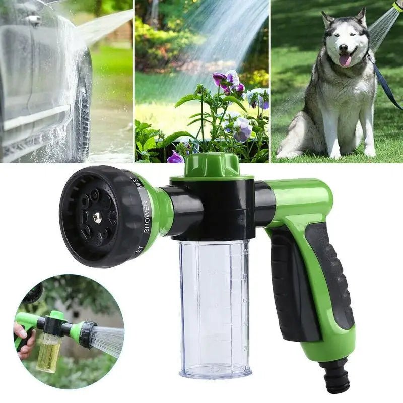 High-Pressure Pet Bathtime Hose with Soap Wash Setting