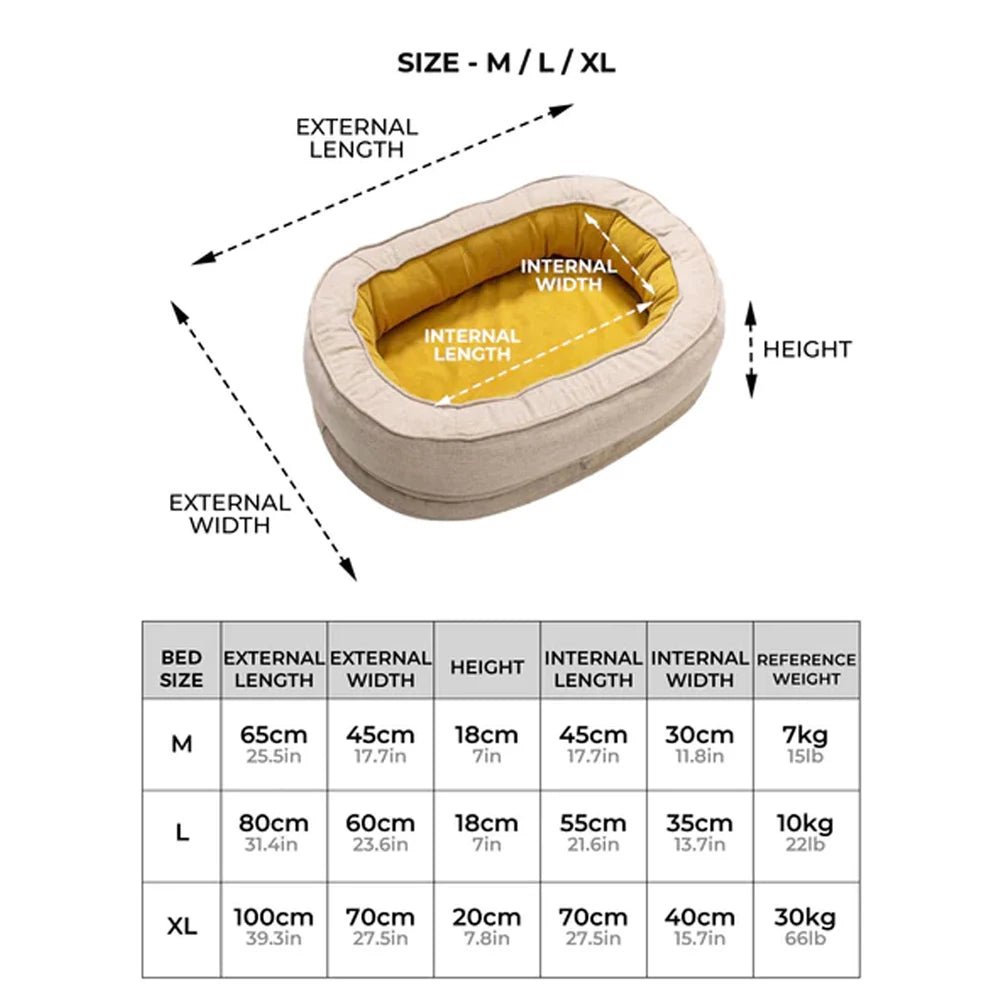 HOOPET Cat Sofa and Feline Birthing Bed