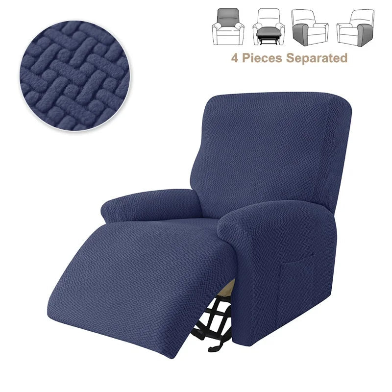 Jacquard Armchair Recliner Elastic Couch Slipover Furniture Protector