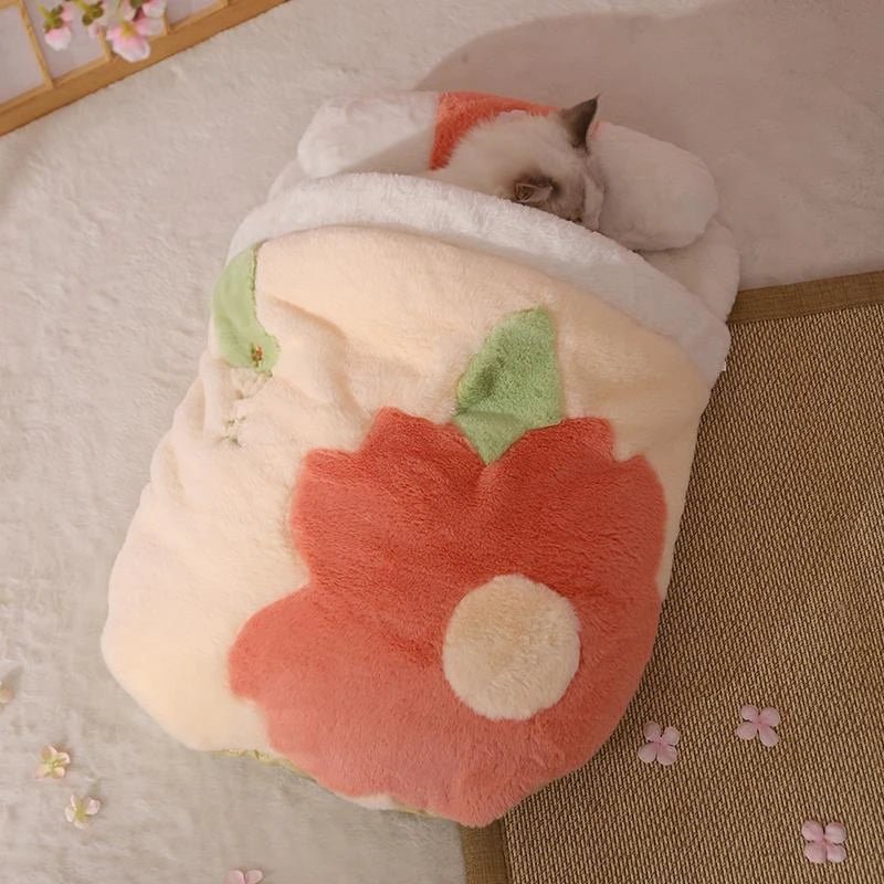 Japanese Sakura Cat Bed