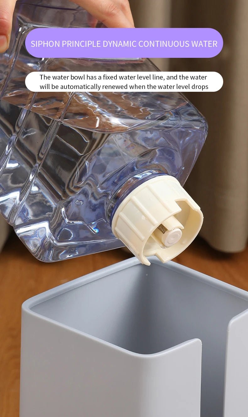 Large Capacity Automatic Food and Water Feeder (3.5L)