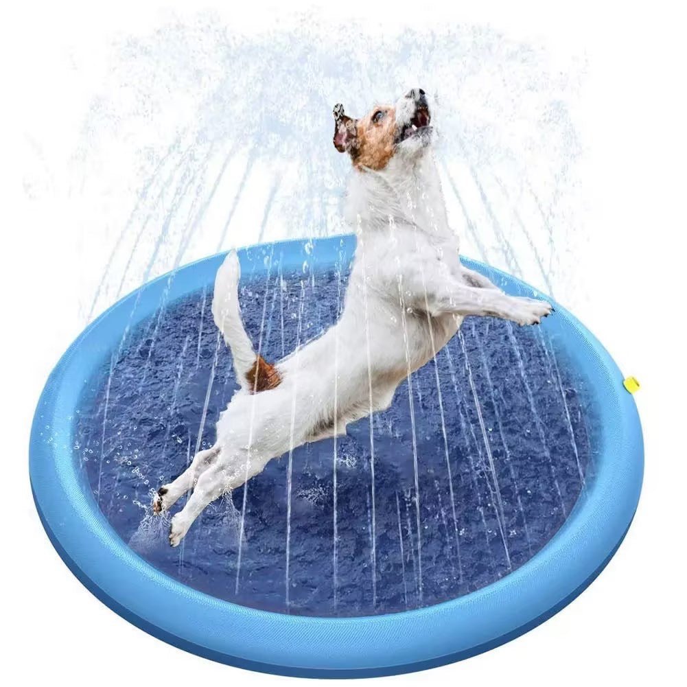 Large Outdoor Spray Pad Sprinkler for Pets and Children