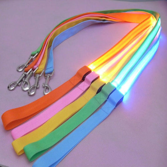 LED Light-Emitting Cat Leash (120cm / Length = 6 Colors)