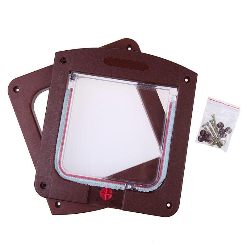 Lockable Cat Flap Door - Suitable for Any Wall or Door