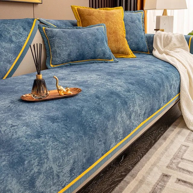 Luxury Leather Decor Non-Slip Sofa Cover